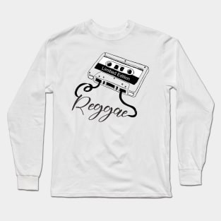 Reggae  - Limitied Cassette Long Sleeve T-Shirt